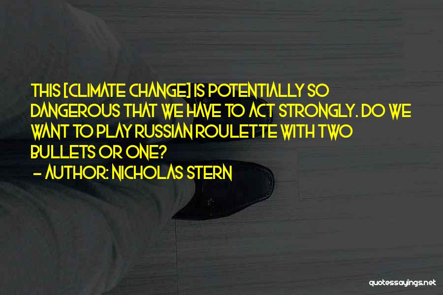 Roulette Quotes By Nicholas Stern