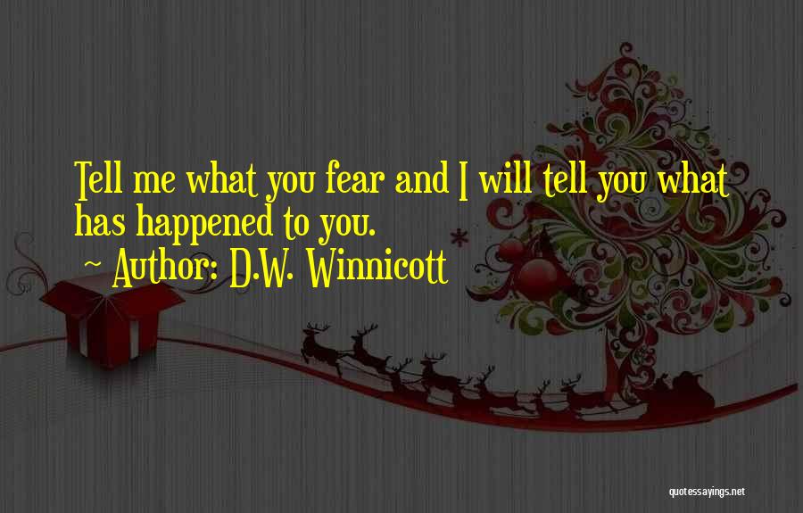 Roulotte Remillard Quotes By D.W. Winnicott