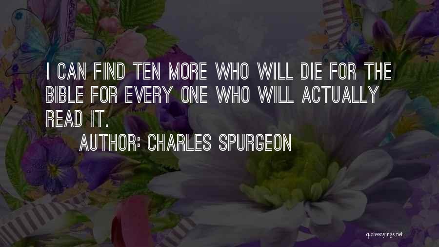 Round Characters Quotes By Charles Spurgeon