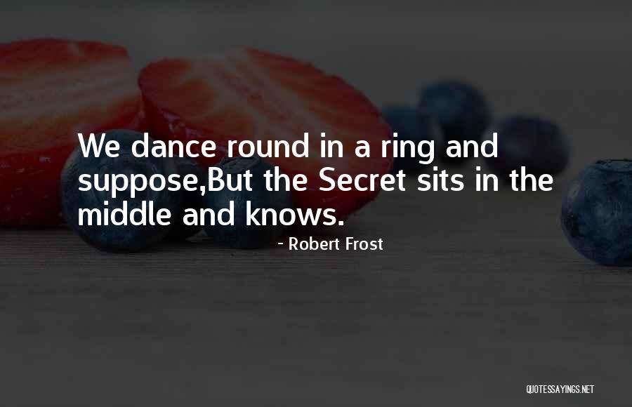 Round Dance Quotes By Robert Frost Round Dance Quotes By Robert Frost