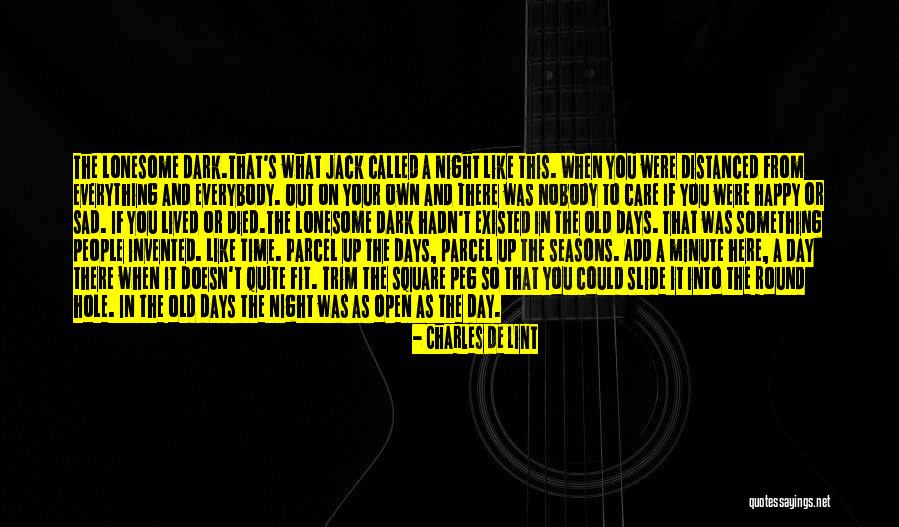 Round Hole Square Peg Quotes By Charles De Lint Round Hole Square Peg Quotes By Charles De Lint