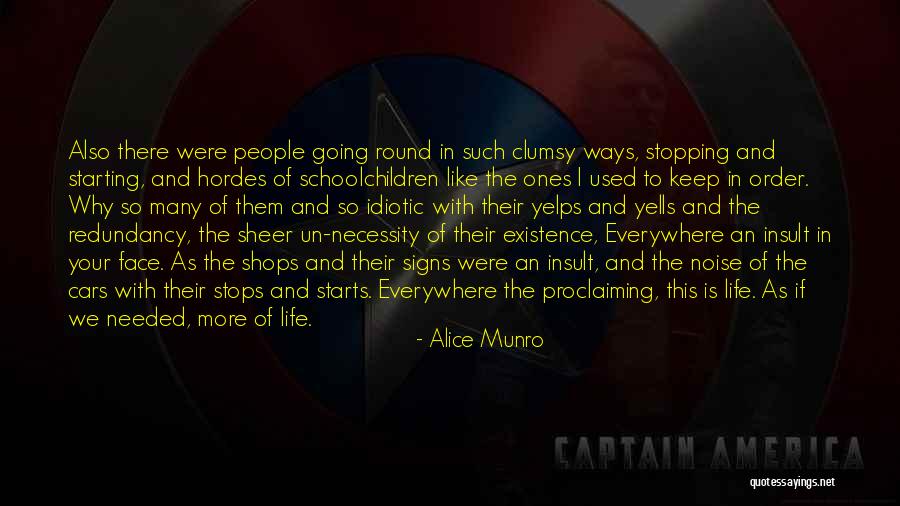 Round Signs With Quotes By Alice Munro Round Signs With Quotes By Alice Munro