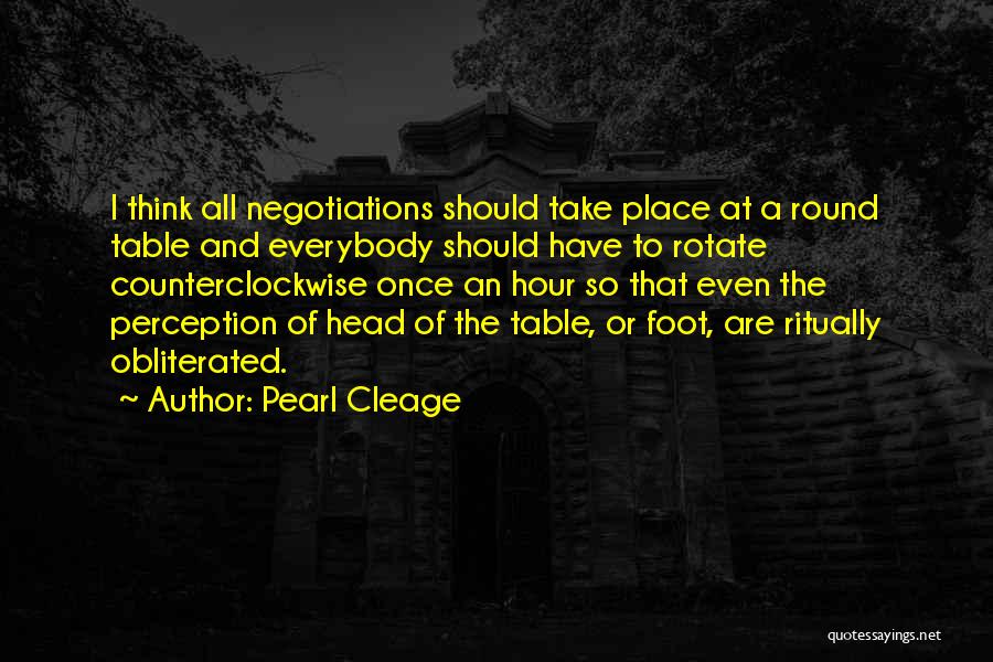 Round Table Quotes By Pearl Cleage