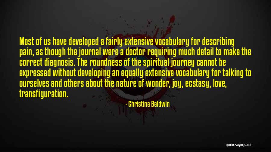 Roundness 7 Quotes By Christina Baldwin Roundness 7 Quotes By Christina Baldwin