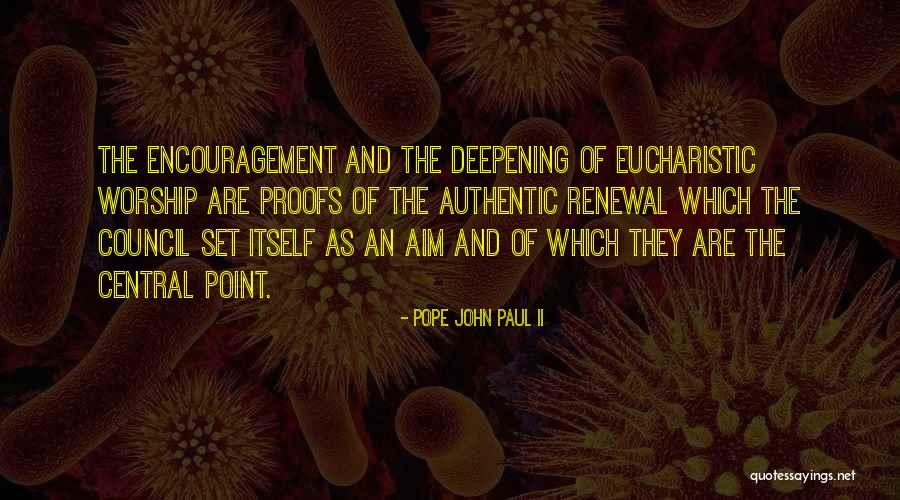 Rounsevelle Quotes By Pope John Paul II Rounsevelle Quotes By Pope John Paul II