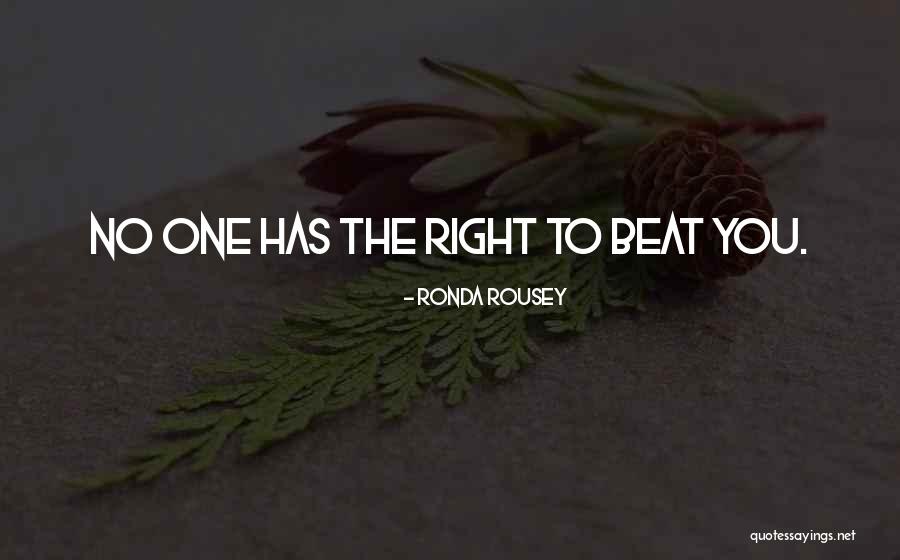 Rousey Quotes By Ronda Rousey