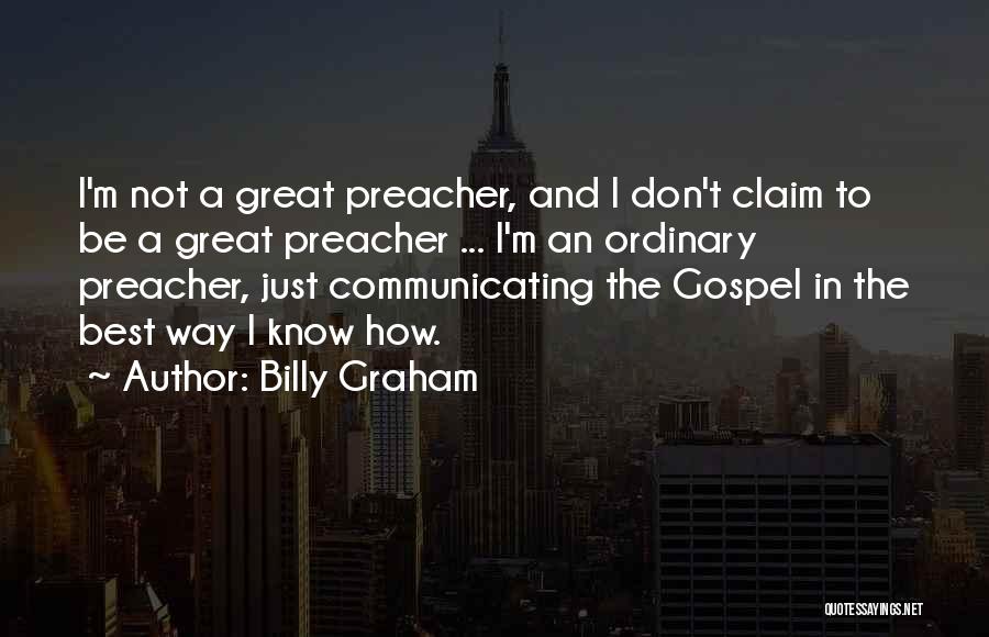 Rousseau Painter Quotes By Billy Graham