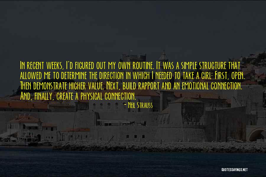 Routine And Structure Quotes By Neil Strauss Routine And Structure Quotes By Neil Strauss