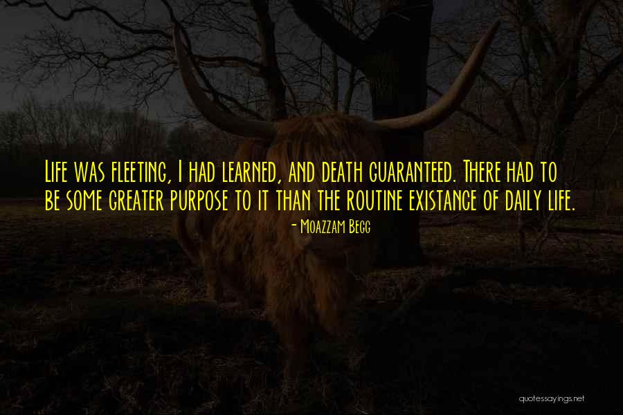 Routine Life Quotes By Moazzam Begg Routine Life Quotes By Moazzam Begg
