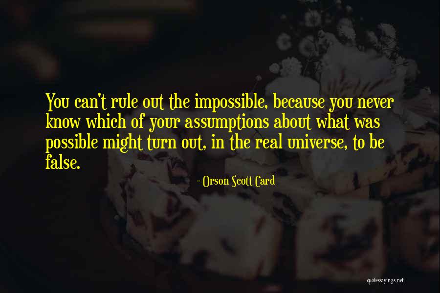 Rovals Wapakoneta Quotes By Orson Scott Card
