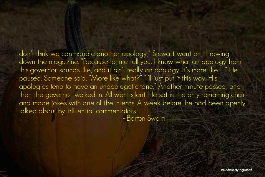 Rovegno Taylor Quotes By Barton Swaim Rovegno Taylor Quotes By Barton Swaim