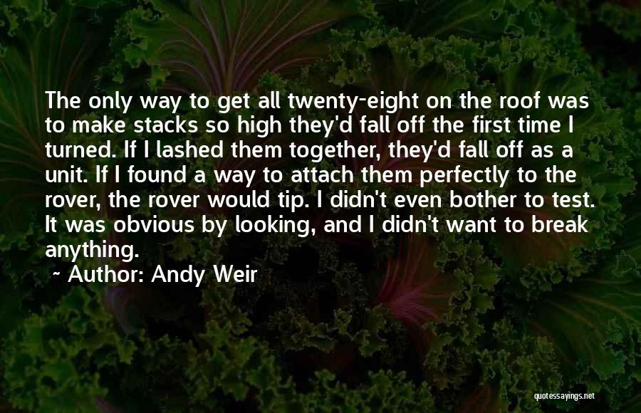 Rover Quotes By Andy Weir