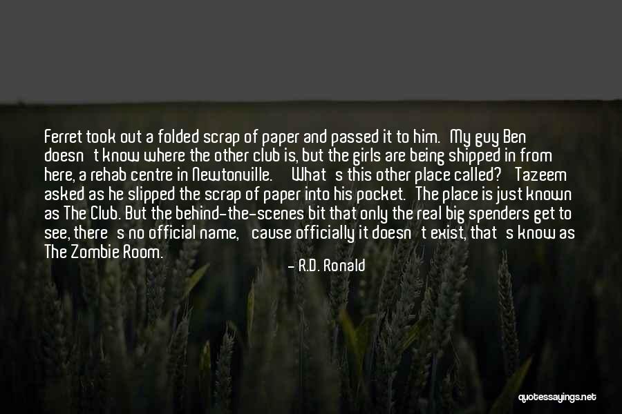 Rovito Law Quotes By R.D. Ronald Rovito Law Quotes By R.D. Ronald