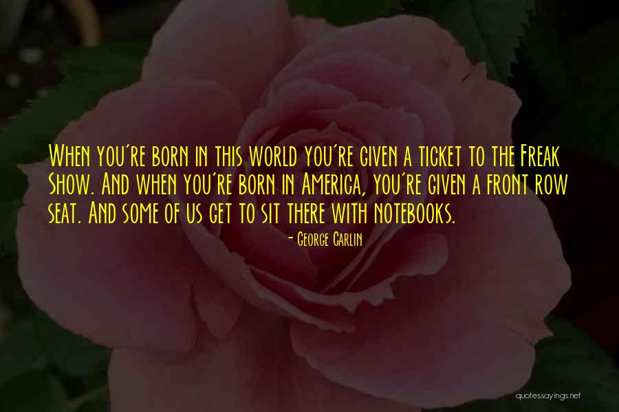 Row Quotes By George Carlin Row Quotes By George Carlin