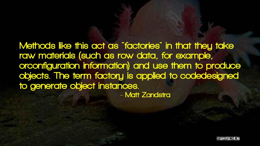 Row Quotes By Matt Zandstra Row Quotes By Matt Zandstra