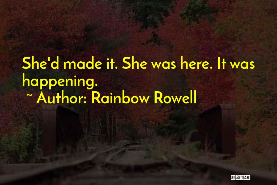 Rowell Quotes By Rainbow Rowell