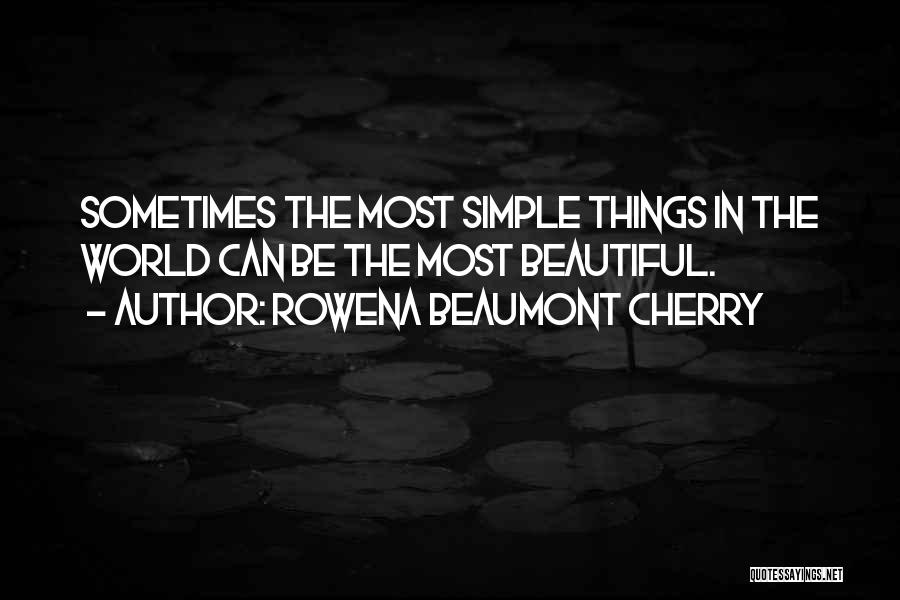 Rowena Beaumont Cherry Quotes 1063886