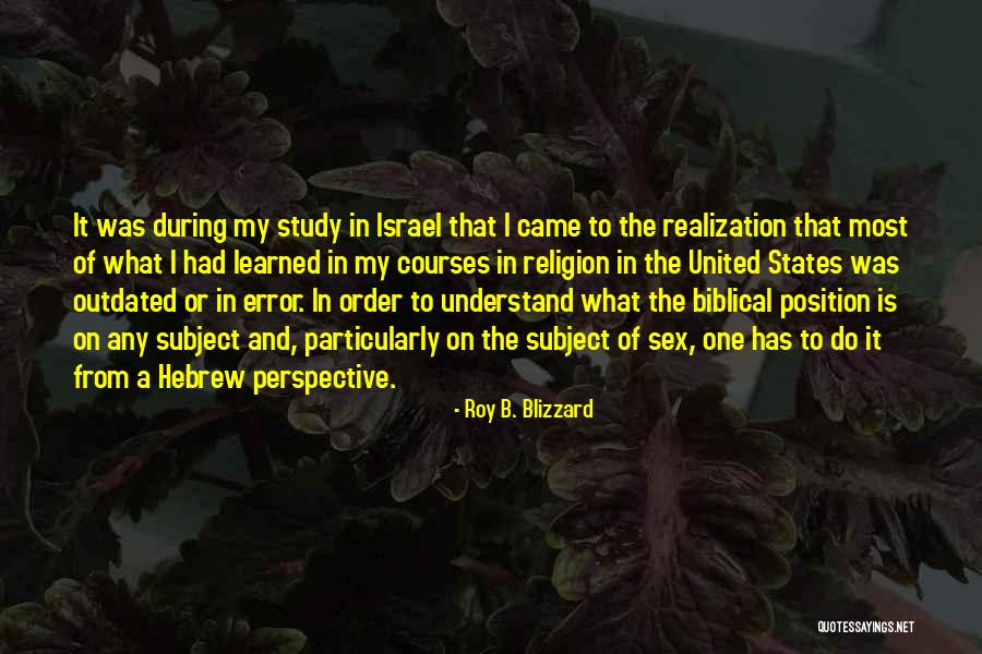 Roy B. Blizzard Quotes 131162