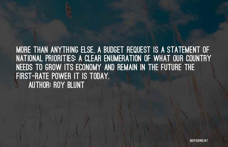 Roy Blunt Quotes 1461412