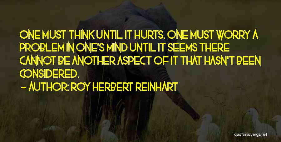 Roy Herbert Reinhart Quotes 161772