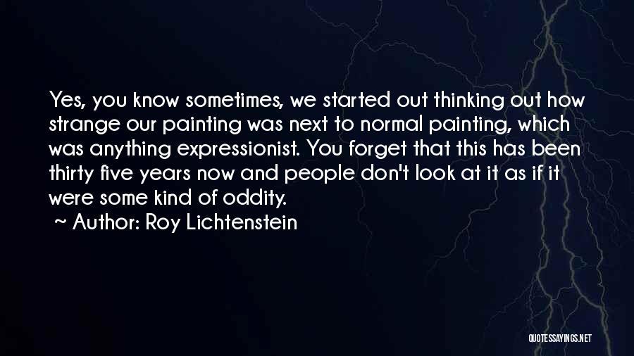 Roy Lichtenstein Quotes 1354267