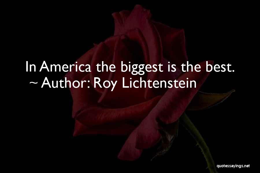 Roy Lichtenstein Quotes 1805225