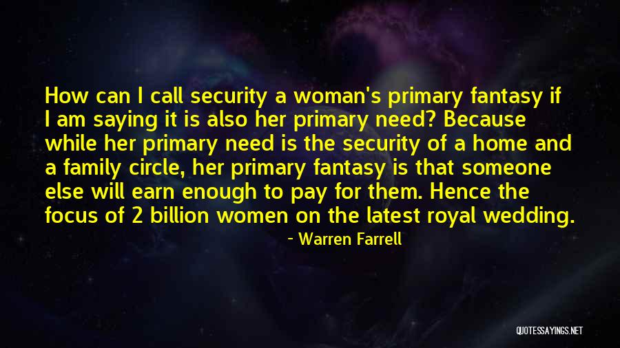 Royal Family Quotes By Warren Farrell