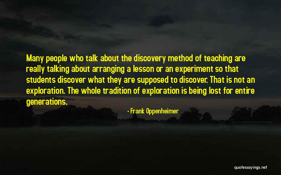 Royanne Camillia Quotes By Frank Oppenheimer Royanne Camillia Quotes By Frank Oppenheimer
