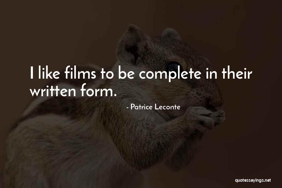 Royanne Nolan Quotes By Patrice Leconte Royanne Nolan Quotes By Patrice Leconte