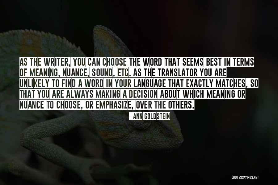 Rozanes Vs Bowen Quotes By Ann Goldstein Rozanes Vs Bowen Quotes By Ann Goldstein