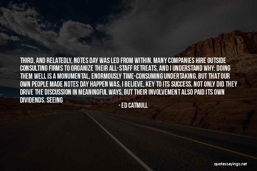 Rozanov Roman Quotes By Ed Catmull