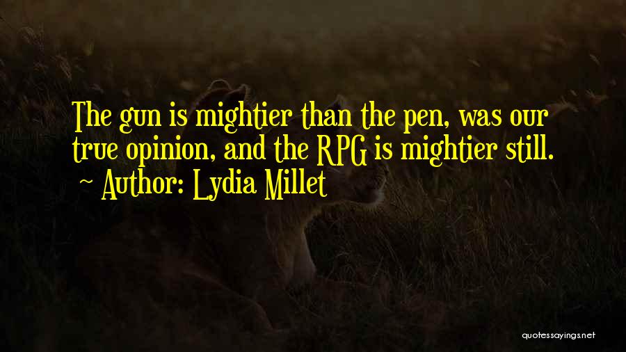 Rpg Quotes By Lydia Millet