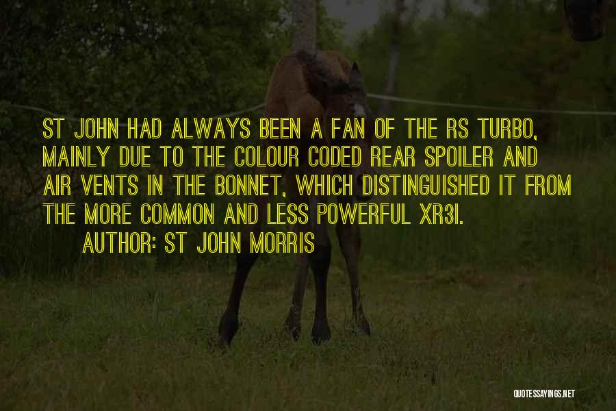 Rs Quotes By St John Morris