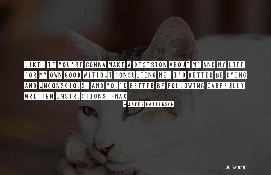 Rssb Quotes By James Patterson Rssb Quotes By James Patterson