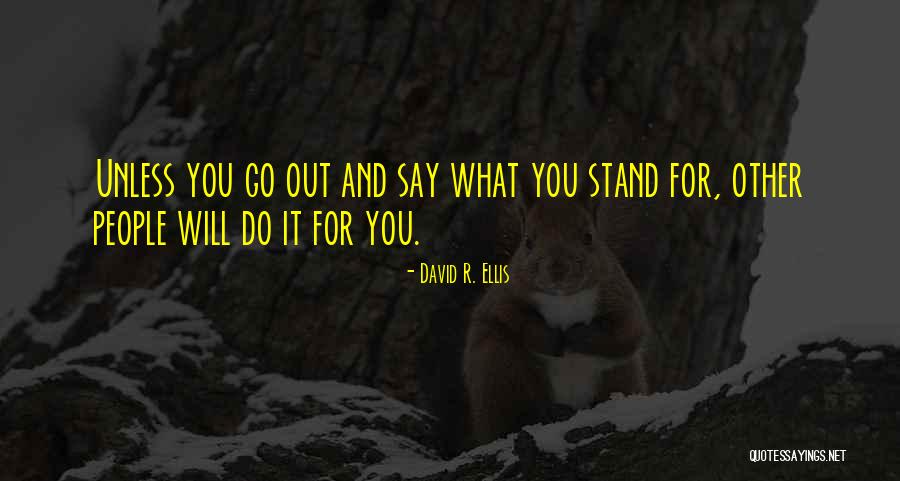 Ru En Krystalizace Quotes By David R. Ellis Ru En Krystalizace Quotes By David R. Ellis