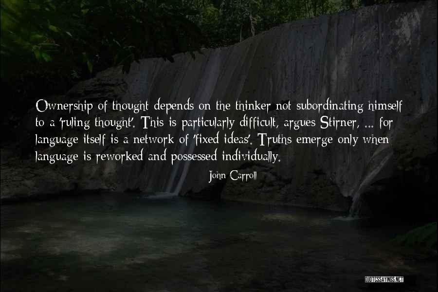 Ru Ov Quotes By John Carroll Ru Ov Quotes By John Carroll