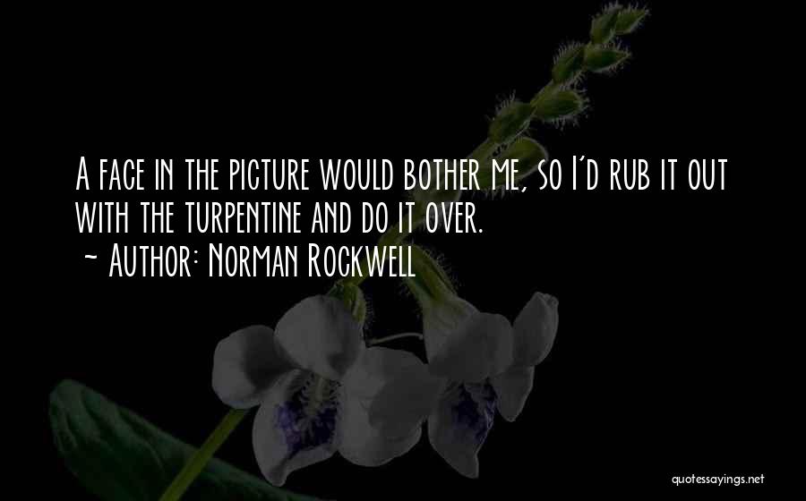 Rub In Your Face Quotes By Norman Rockwell