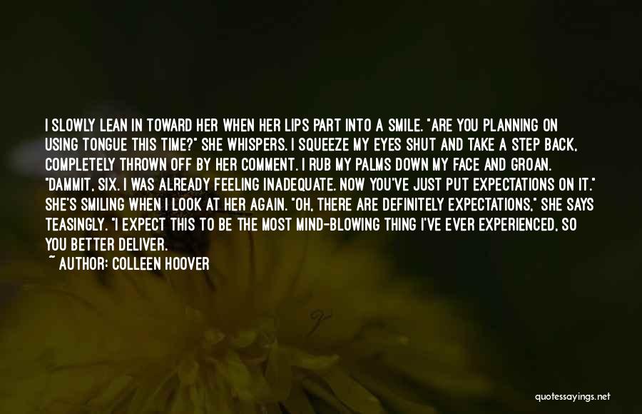 Rub My Back Quotes By Colleen Hoover