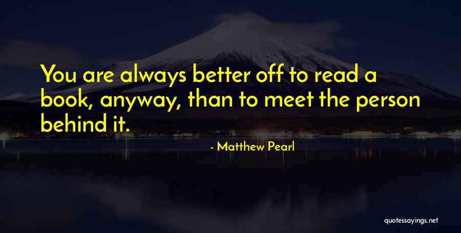 Rubava Je Quotes By Matthew Pearl