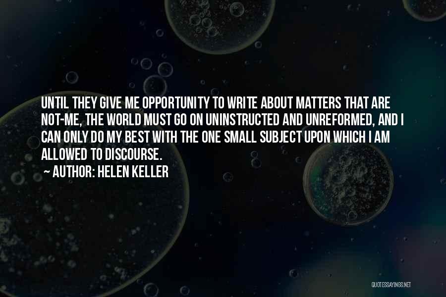 Rubbable Quotes By Helen Keller