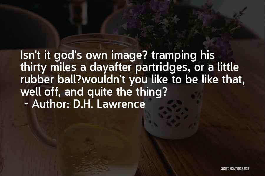 Rubber Ball Quotes By D.H. Lawrence