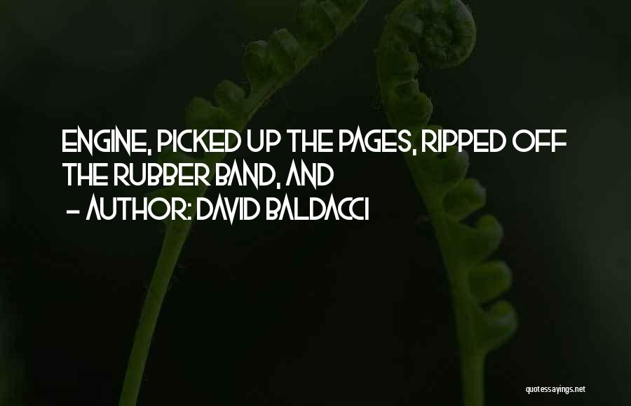 Rubber Band Quotes By David Baldacci