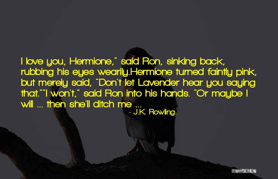 Rubbing Back Quotes By J.K. Rowling Rubbing Back Quotes By J.K. Rowling