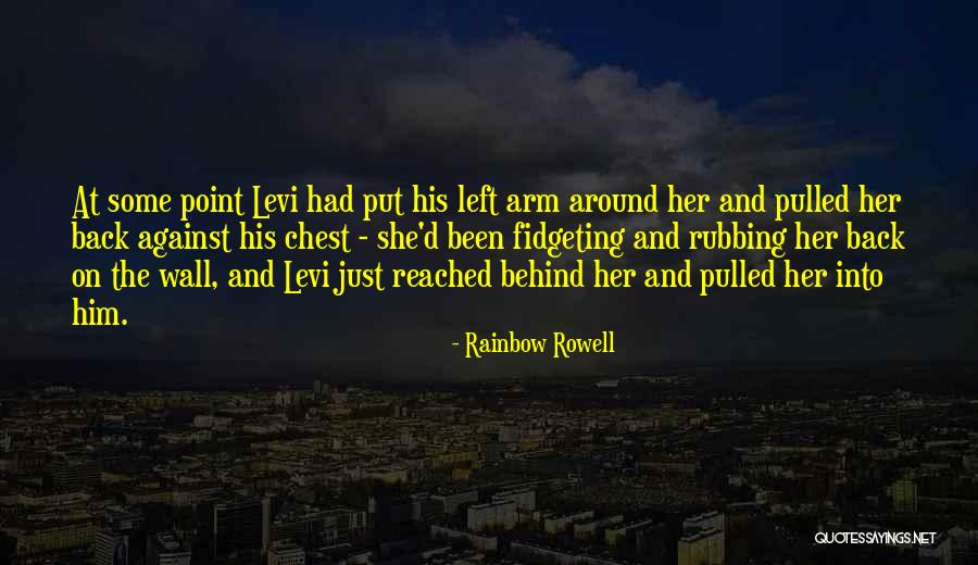 Rubbing Back Quotes By Rainbow Rowell Rubbing Back Quotes By Rainbow Rowell