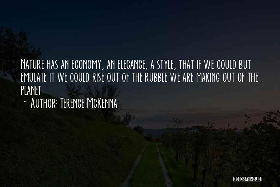 Rubble Quotes By Terence McKenna