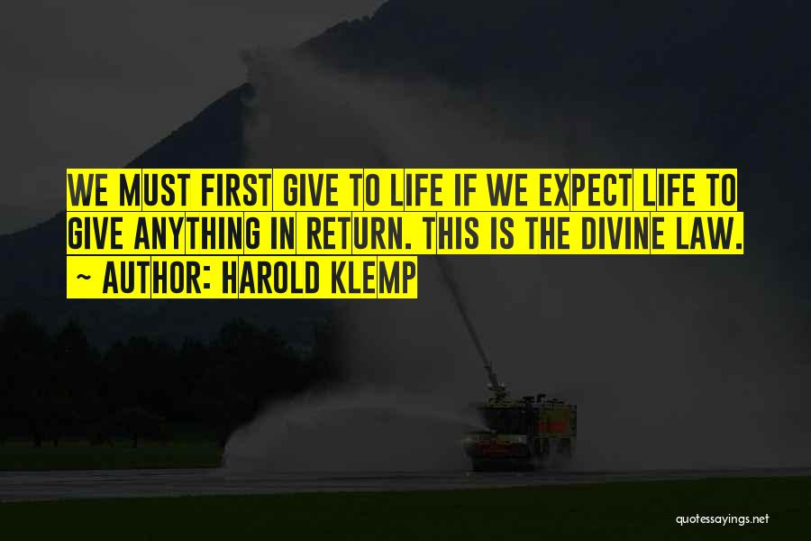 Rubinoff Vodka Quotes By Harold Klemp