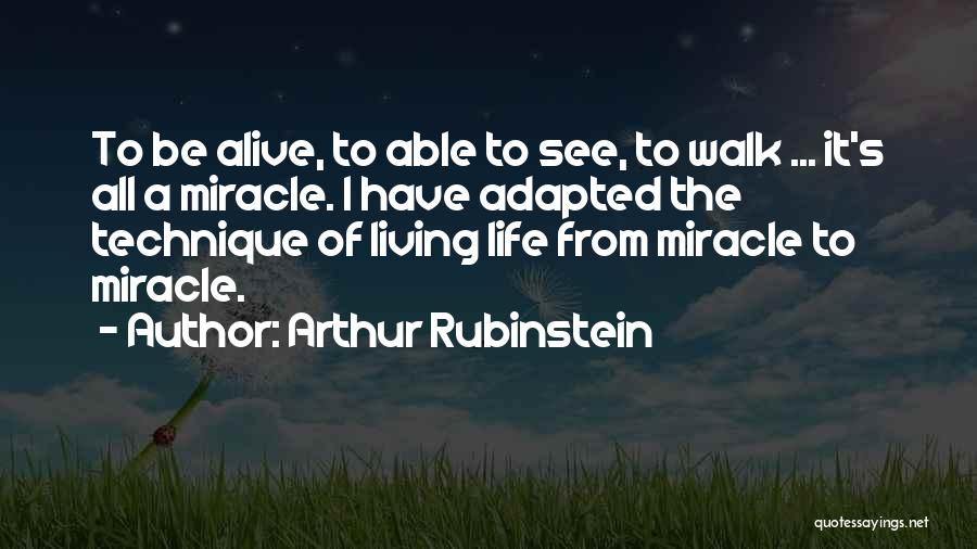Rubinstein Quotes By Arthur Rubinstein