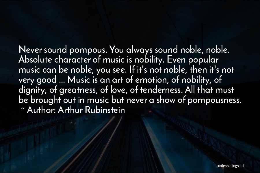 Rubinstein Quotes By Arthur Rubinstein