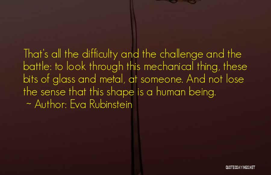 Rubinstein Quotes By Eva Rubinstein