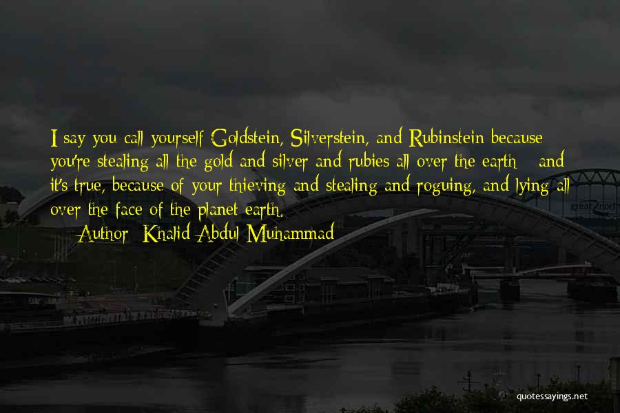 Rubinstein Quotes By Khalid Abdul Muhammad